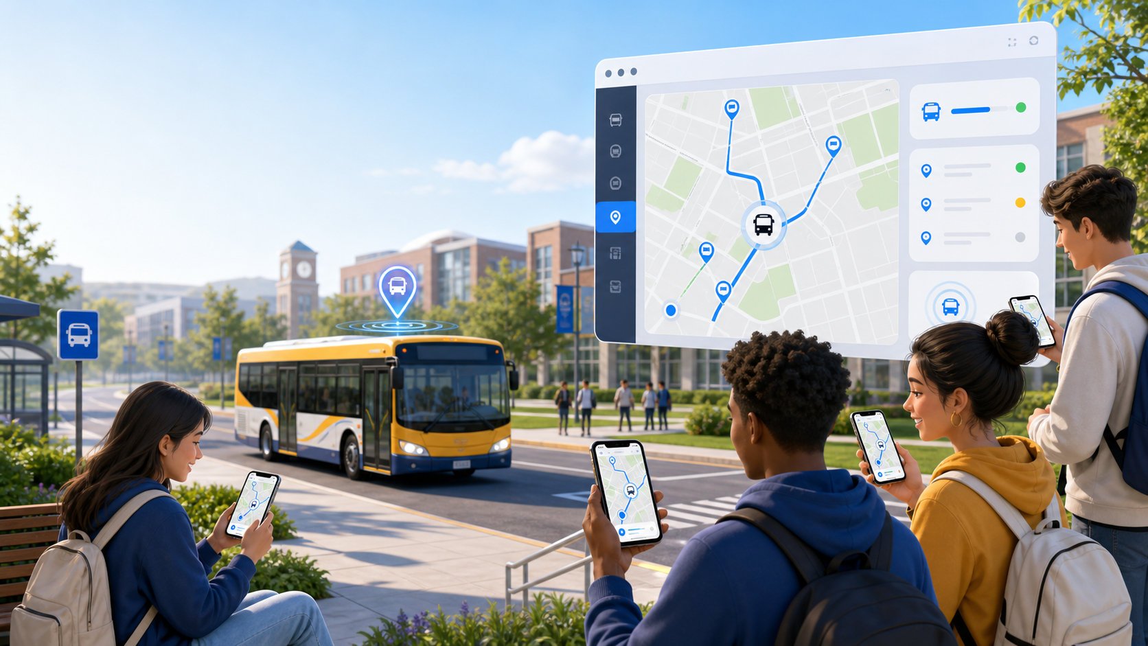 college bus tracking system